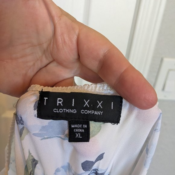 Floral Sundress | Fit & Flare | XL | NWOT | Spaghetti Straps and Smocking! - Picture 9 of 9